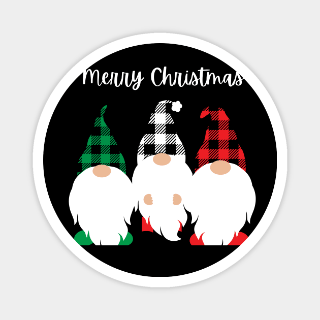 Christmas gnome design Magnet by Lindseysdesigns